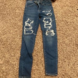 American Eagle jeans: very stretchy